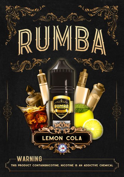 Tinh dầu Salt Nicotine Rumba Lemon Cola nhập khẩu Italia