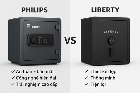 SO SÁNH KÉT SẮT PHILIPS VÀ KÉT SẮT LIBERTY