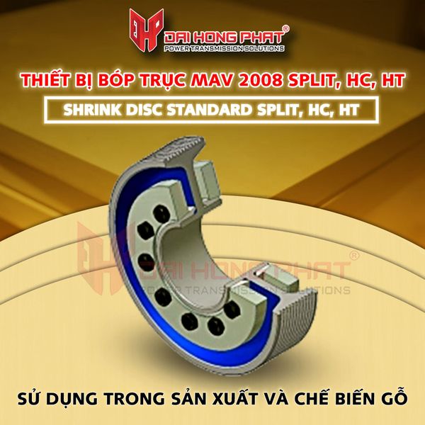 THIẾT BỊ BÓP TRỤC MAV 2008 SPLIT, HC, HT SỬ DỤNG TRONG SẢN XUẤT