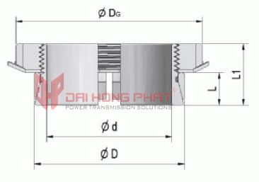 Cấu tạo Khớp khóa trục MAV 3505 - Đại Hồng Phát