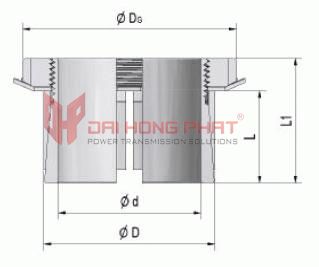 Kích thước Khớp Khóa Trục MAV 3705