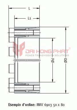 Khớp Khóa Trục MAV 6903 Đại Hồng Phát
