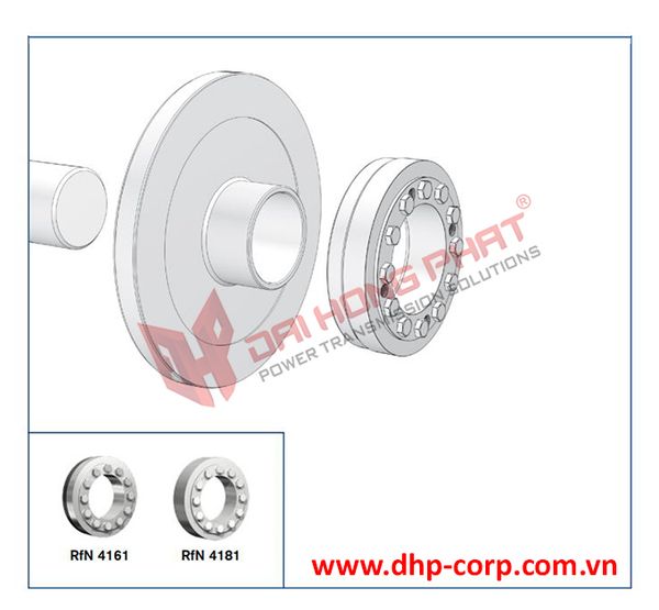 Ứng dụng khớp khóa trục ringfeder shrink disc dành cho bơm công nghiệp