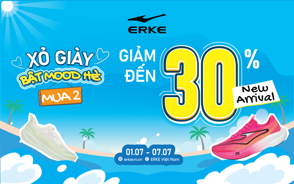 XỎ GIÀY BẬT MOOD HÈ – MUA 2 GIẢM ĐẾN 30%