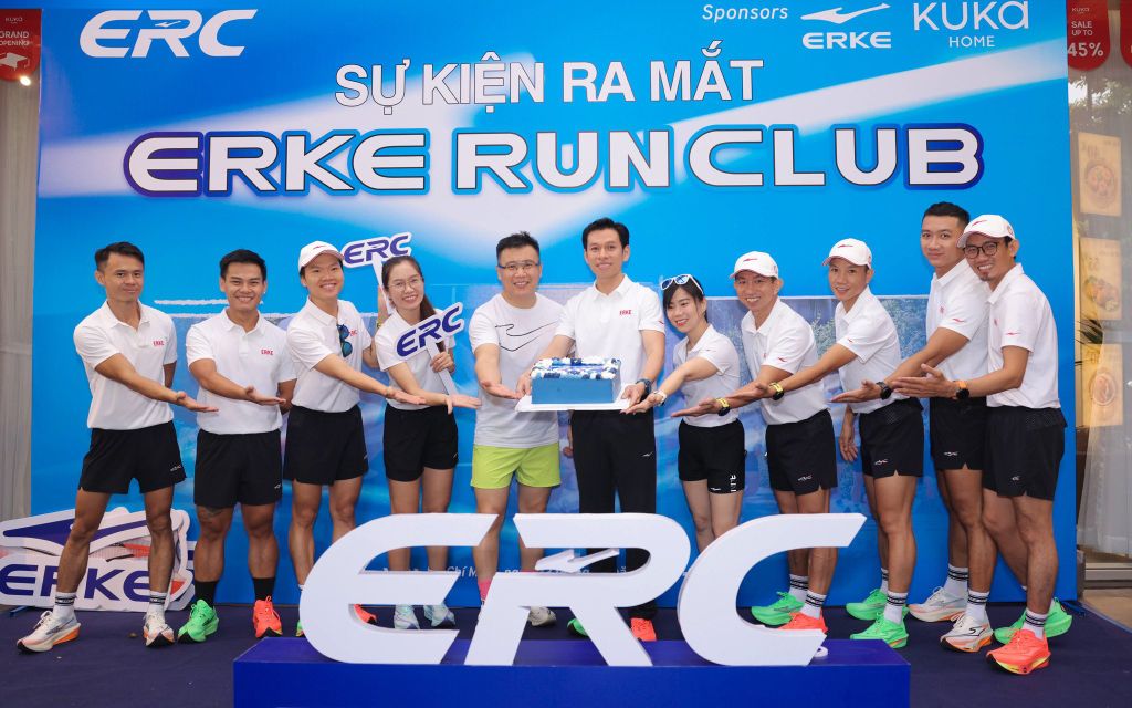 ERKE RUN CLUB RA MẮT CỘNG ĐỒNG CHẠY BỘ TẠI KHU ĐÔ THỊ SALA TP.HCM