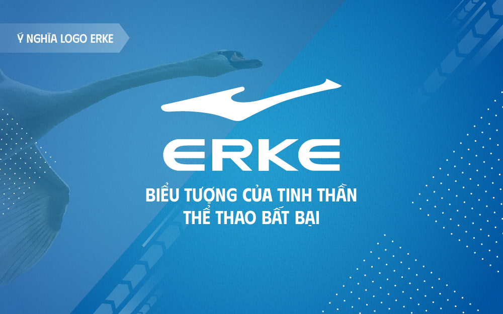 Ý NGHĨA LOGO ERKE: Biểu tượng tinh thần thể thao bất bại