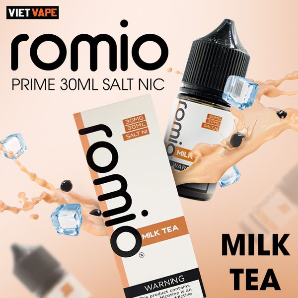 Romio Prime Strawberry Salt Nic 30ml Tinh Dầu Vape Ngọt