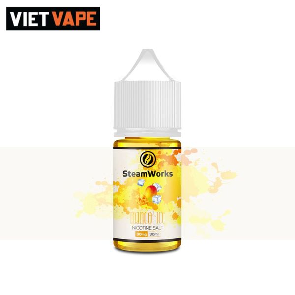 Steamworks Mango Ice Salt Nic Ml Tinh D U Vape M X N