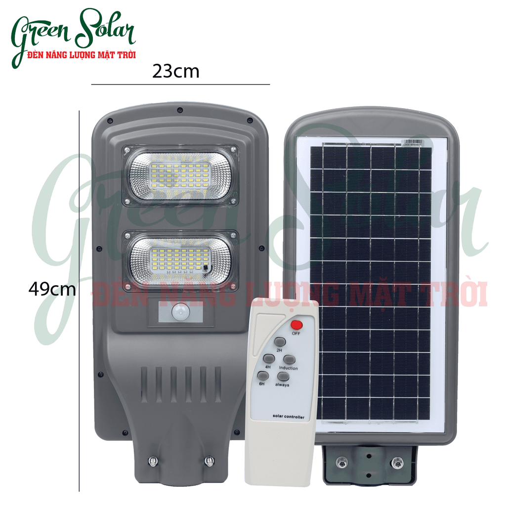 Đèn năng lượng mặt trời solar light 60w chất lượng đến từ thương hiệu Green Solar