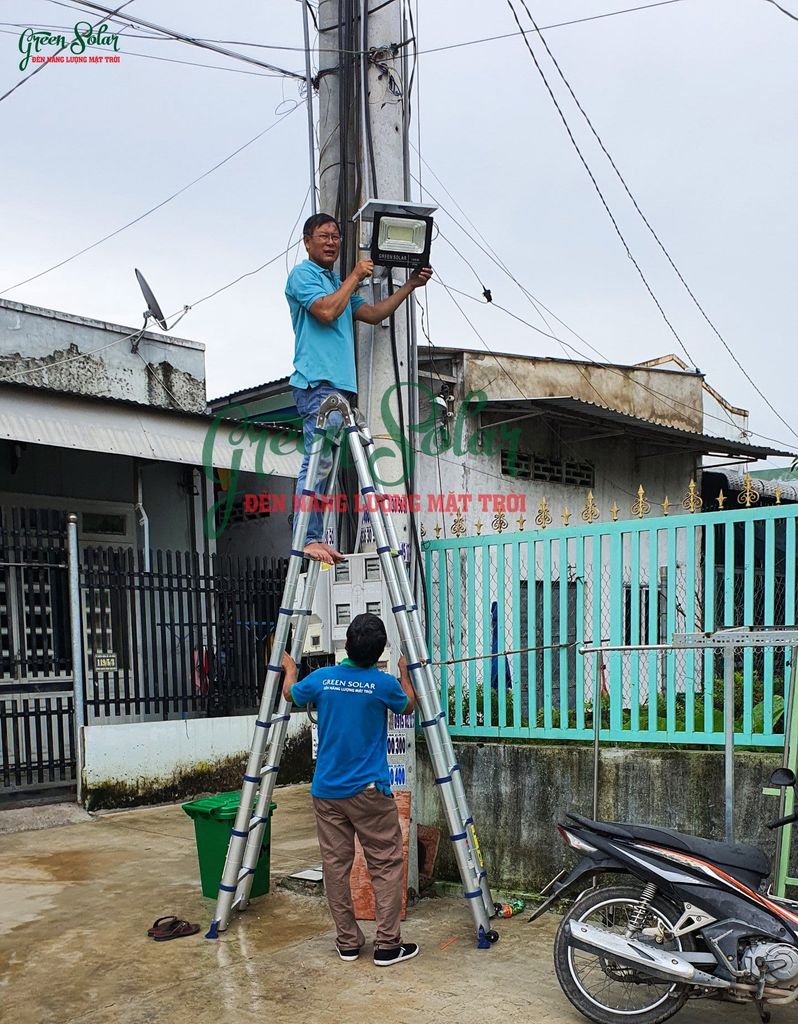 Hướng dẫn lắp đặt đèn năng lượng mặt trời nhanh đảm bảo hiệu quả
