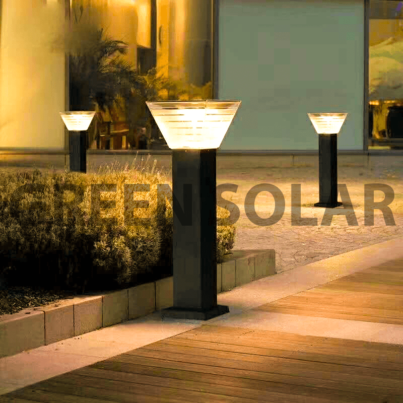 Đèn trụ sân vườn năng lượng mặt trời – Đa dạng mẫu mã chất lượng tại GREEN SOLAR