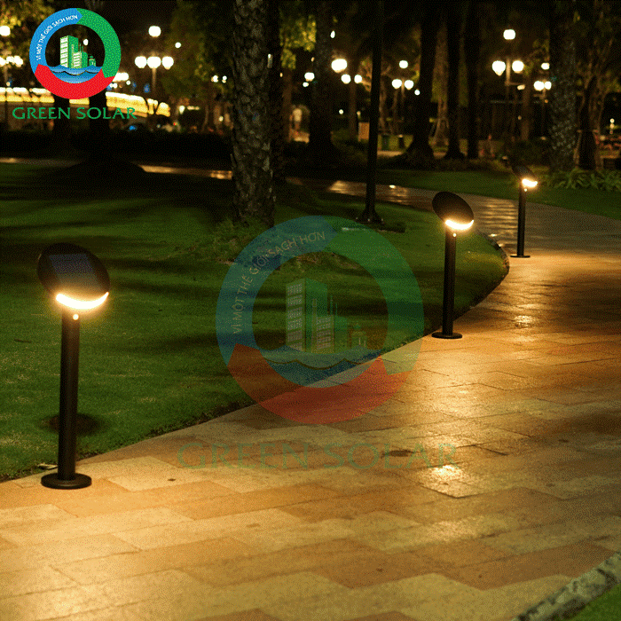 Đèn trụ lối đi năng lượng mặt trời