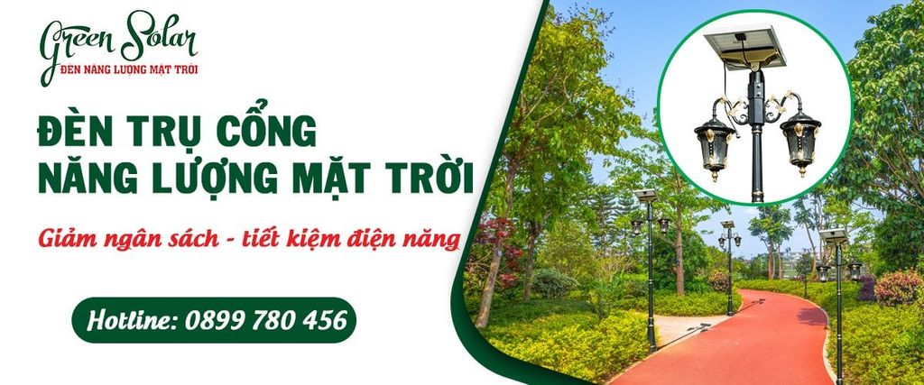 Các ưu điểm nổi bật của đèn trang trí trụ cổng năng lượng mặt trời