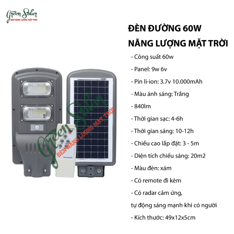 ĐÈN ĐƯỜNG NĂNG LƯỢNG MẶT TRỜI GIẢI PHÁP TỐI ƯU TIẾT KIỆM CHI PHÍ