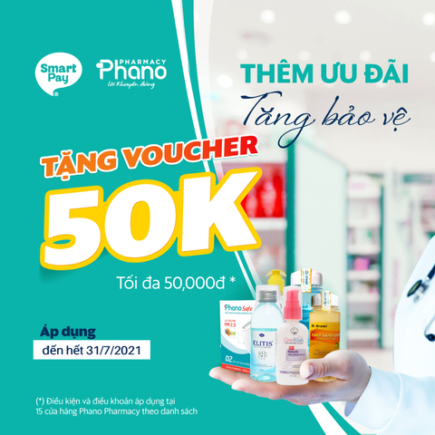 PHANO PHARMACY: QUẸT VÍ SMARTPAY – HƯỞNG ƯU ĐÃI KHỦNG