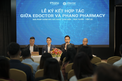 eDoctor bắt tay Phano Pharmacy bán thuốc trực tuyến, giao hàng nhanh chóng trong 2 giờ tại TP HCM