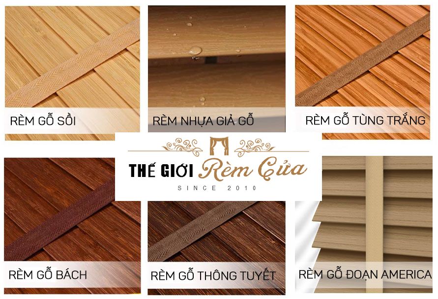 Rèm gỗ tự nhiên cao cấp giá rẻ