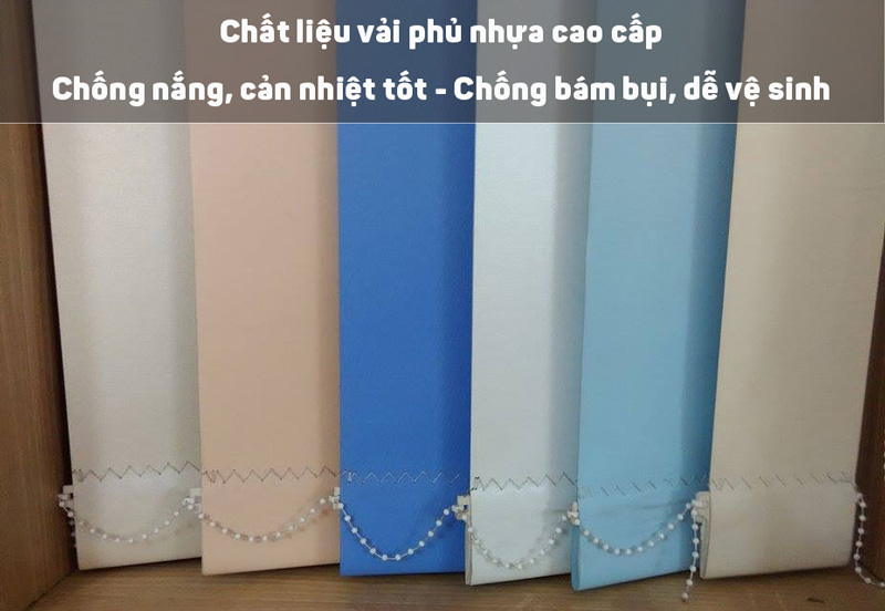 Phụ kiện rèm lá dọc cho văn phòng