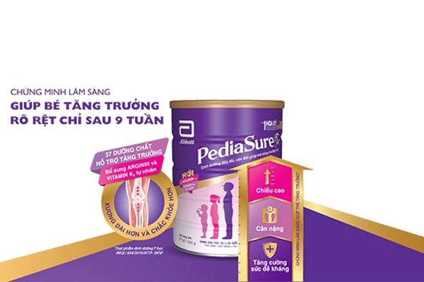 sữa pediasure có mấy loại