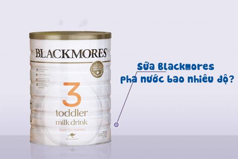 Hướng Dẫn Pha Sữa Blackmores Đầy Đủ Số 1,2,3 Chuẩn Nhất