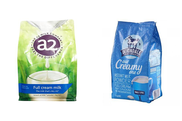 So sánh sữa nguyên kem Devondale và A2 loại nào tốt hơn?