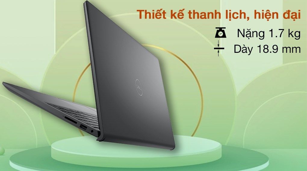 Thiết kế hiện đại của laptop Dell Inspiron 15 3511 Core i5