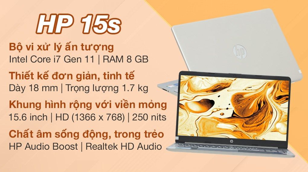 Laptop HP 15s-du3590TU i7 (63P86PA)