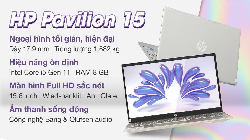 Laptop HP Pavilion 15 eg0507TU i5 1135G7 (46M06PA)