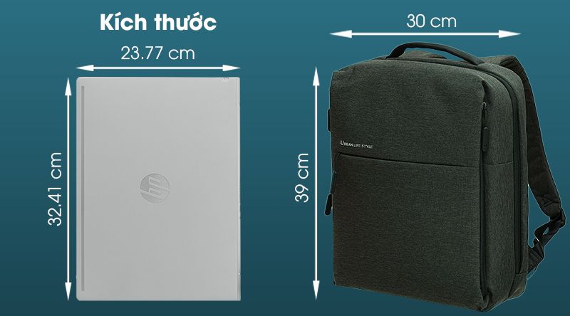 Kích thước laptop HP Probook 445 G7 1A1A7PA