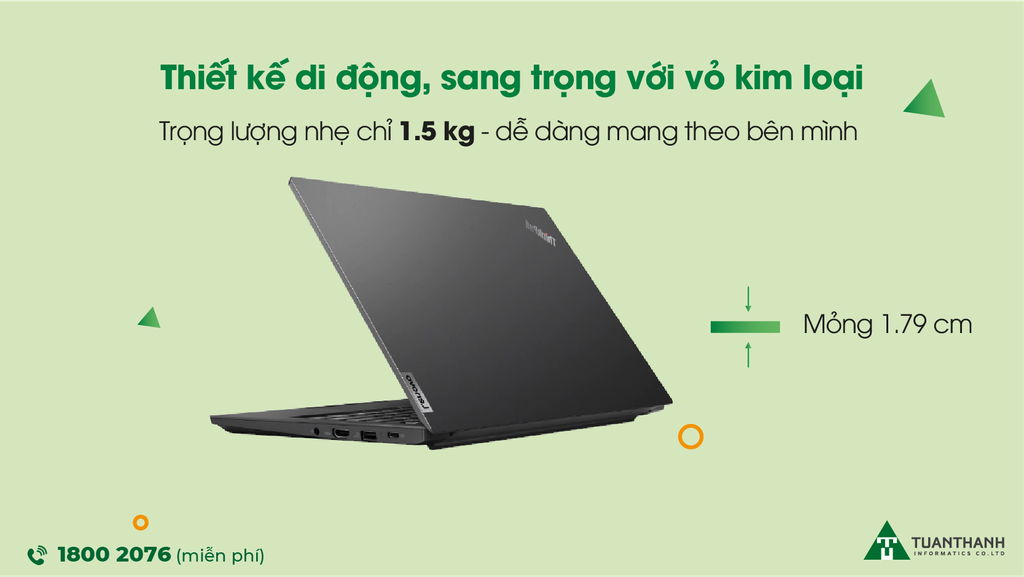 Laptop Lenovo ThinkPad E14 Gen 2-ITU i7 (20TA00H6VA)