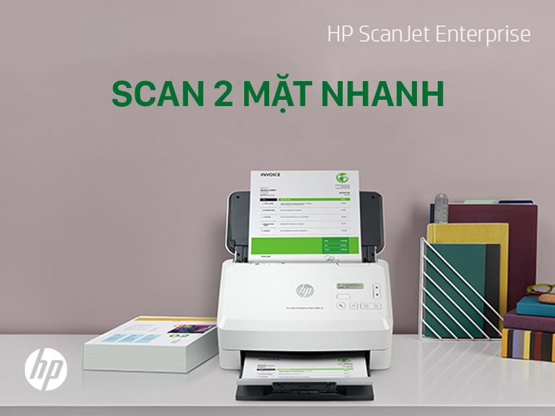 Máy Scan HP 5000s5 giúp tối ưu hóa hoạt động của doanh nghiệp