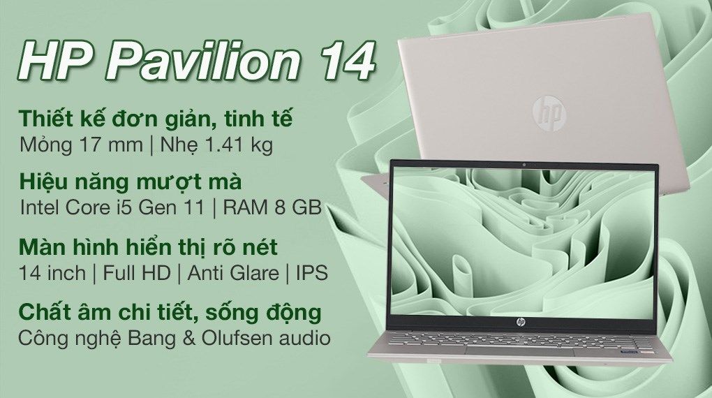 Laptop HP Pavilion 14 dv0510TU i5 1135G7 (46L79PA)
