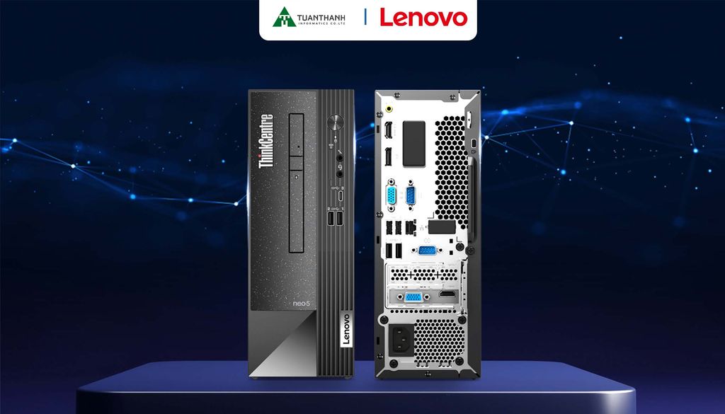 PC Lenovo ThinkCenter neo 50s có thiết kế nhỏ gọn