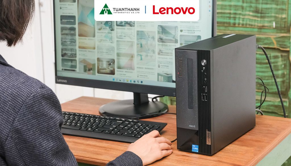 Thiết kế của Lenovo ThinkCentre Neo 50s 11T0004QVA