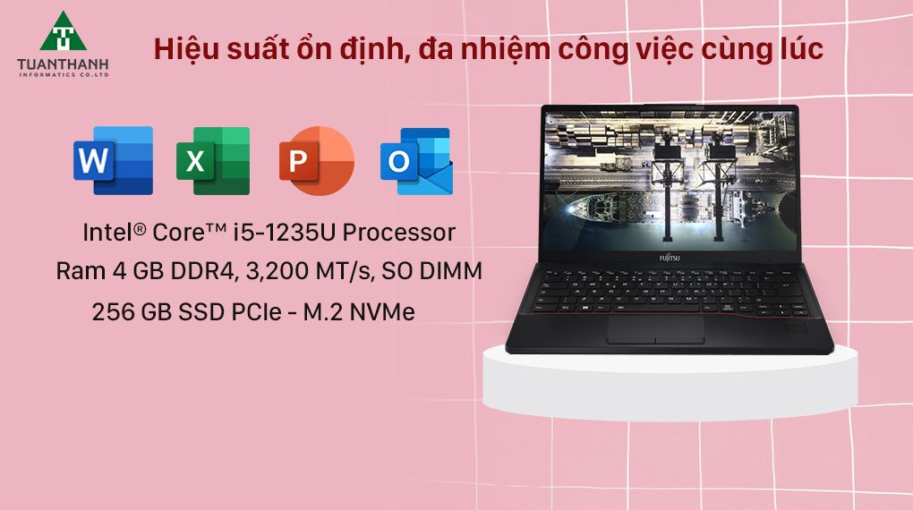 Laptop Fujitsu LifeBook E5412 FPC07600DK cấu hình