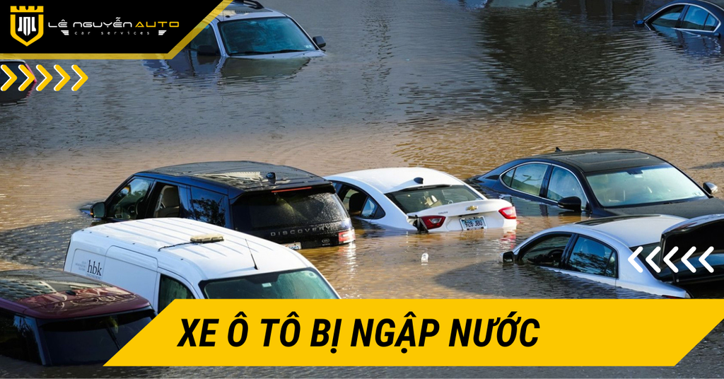 Đối Phó Với Xe Ô Tô Bị Ngập Nước - Mẹo Cần Biết
