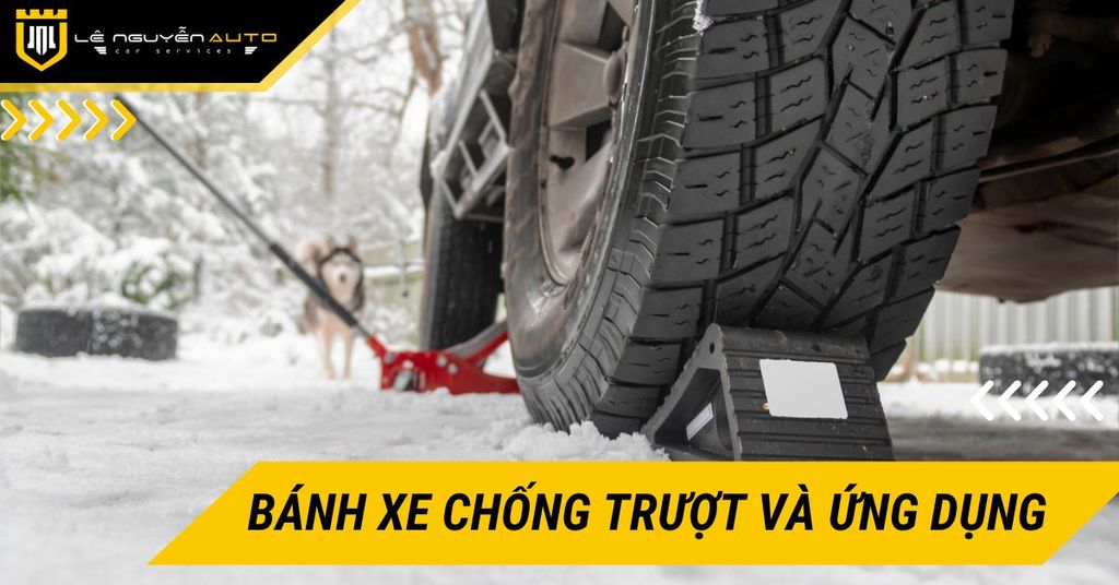Tìm hiểu về bánh xe chống trượt và ứng dụng của nó