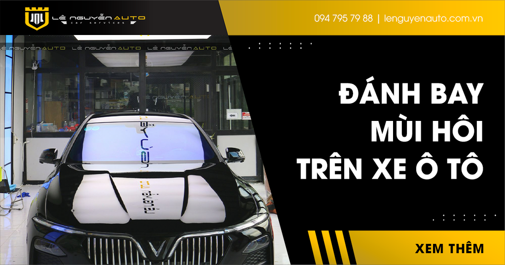 12 Tips Đánh Bay Mùi Hôi Xe Ô Tô Cực Hiệu Quả