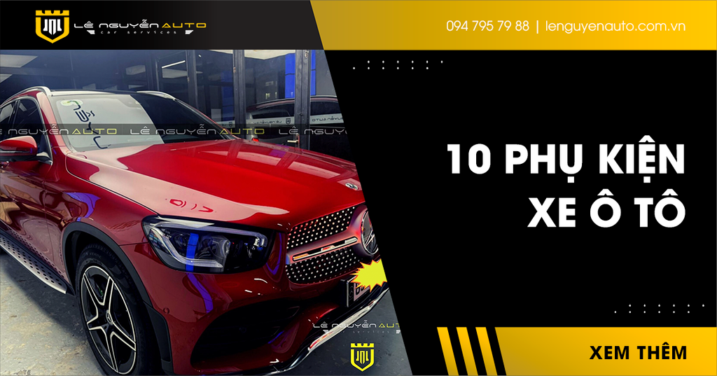 10 Phụ Kiện Không Cần Nhất Thiết Phải Sắm Cho Xe Ô Tô