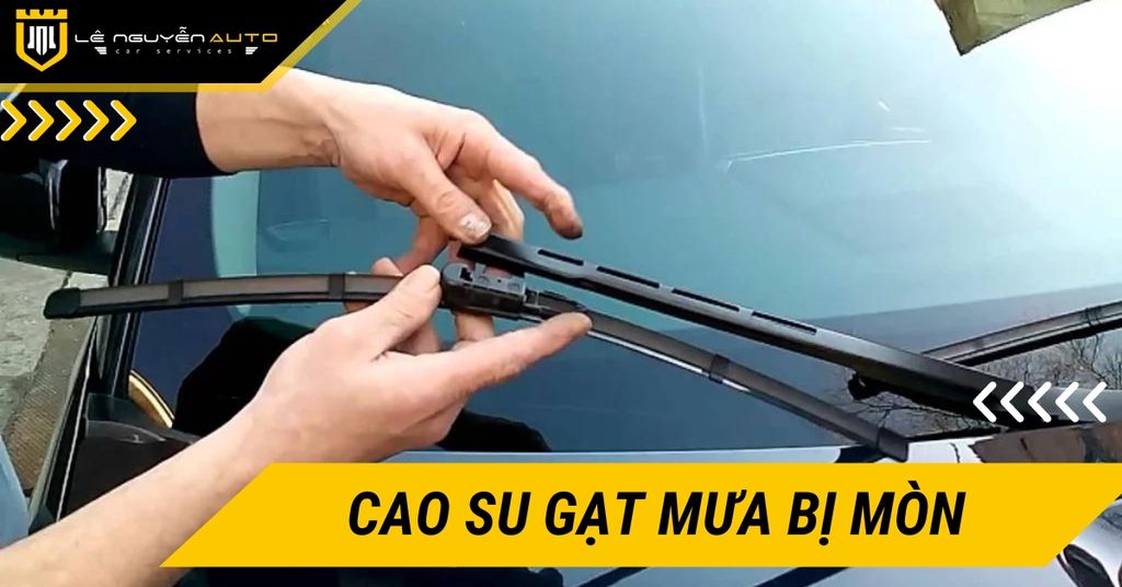Cao Su Gạt Mưa Bị Mòn: Cách Kiểm Tra Và Thay Thế