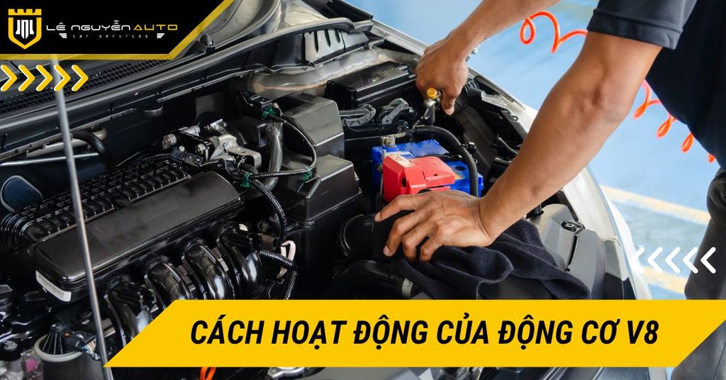 Cách hoạt động của động cơ V8: Những điều cần biết