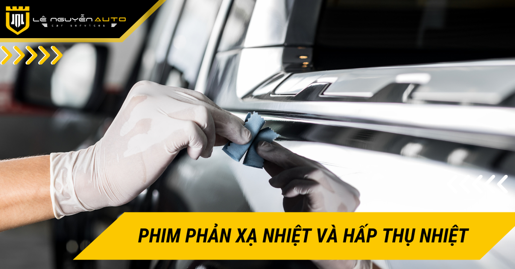 Phân biệt phim cách nhiệt phản xạ nhiệt và phim hấp thụ nhiệt