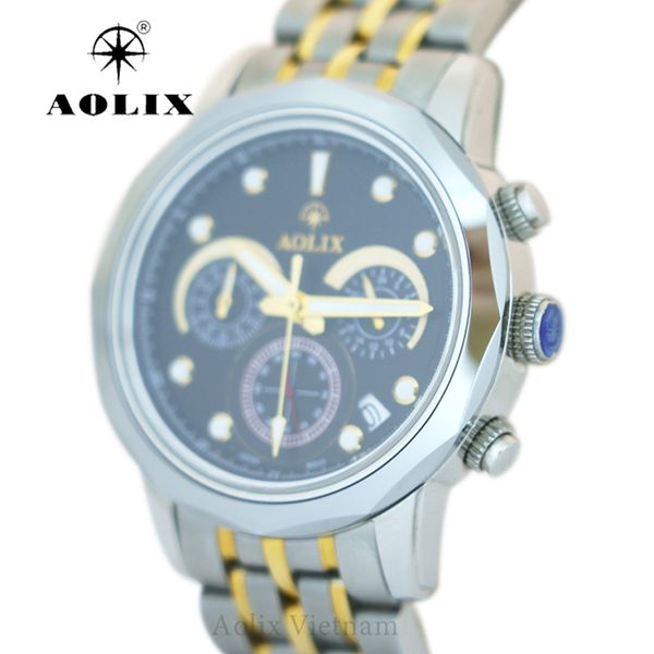 đồng hồ chronograph aolix al-7045g
