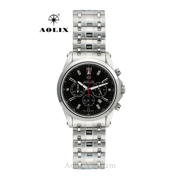 đồng hồ chronograph aolix al-7050g