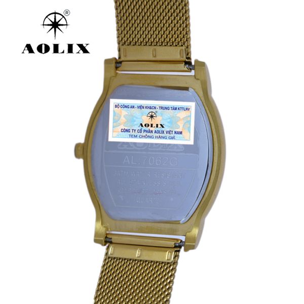 đồng hồ nam dây lưới aolix al-7062g