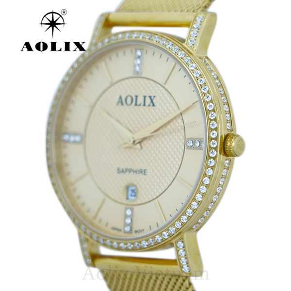 Đồng hồ nam dây lưới aolix al-9172g
