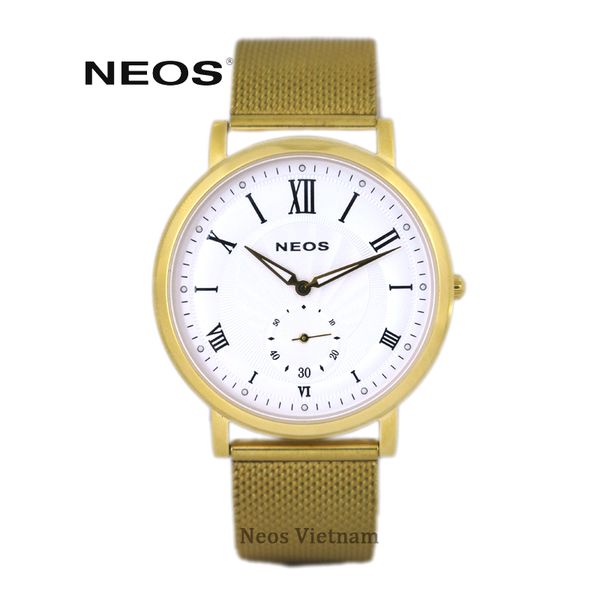 đồng hồ nam dây lưới neos n-40675g