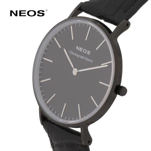 đồng hồ nữ dây da neos n-40687l