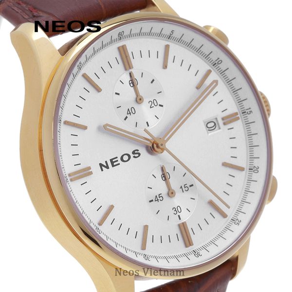 đồng hồ chronograph 5 kim nam neos n-50551m