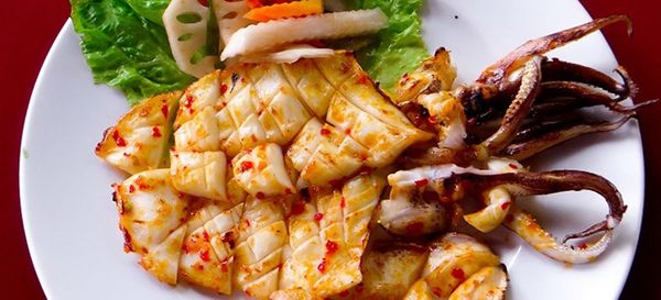 mực 1 nắng nướng muối ớt